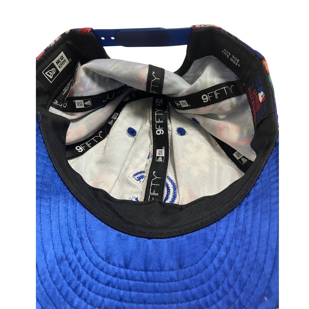New‎ Era 9FIFTY Chicago Cubs Floral Flamingo Snapback Hat Cap - Picture 3 of 3